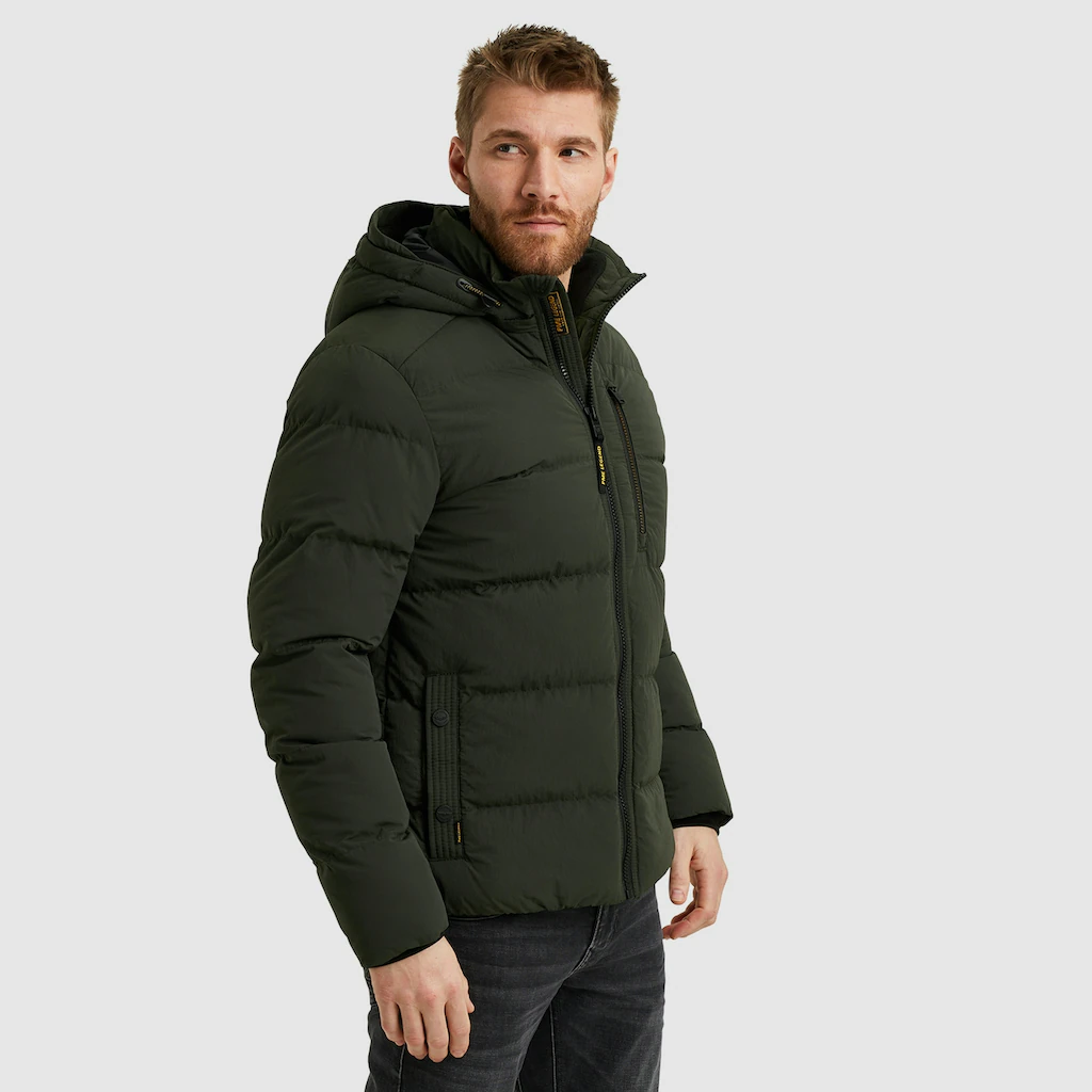 PME LEGEND Steppjacke »Short Jacket BREWSTER Crunchy« Mit Kapuze Mit Abnehmbarer Kapuze ▷ Bestellen