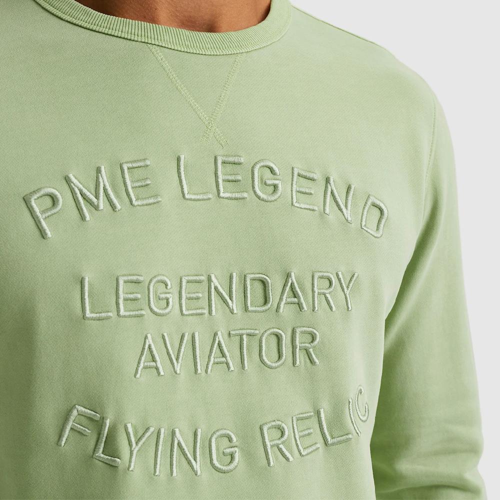 PME LEGEND Sweatshirt »Crewneck Gd Terry« Mit Schriftzug ▷ Bestellen
