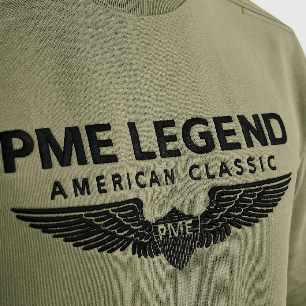 PME LEGEND Sweatshirt »Crewneck Soft Terry With Logo« Mit Logo Print ▷ Bestellen