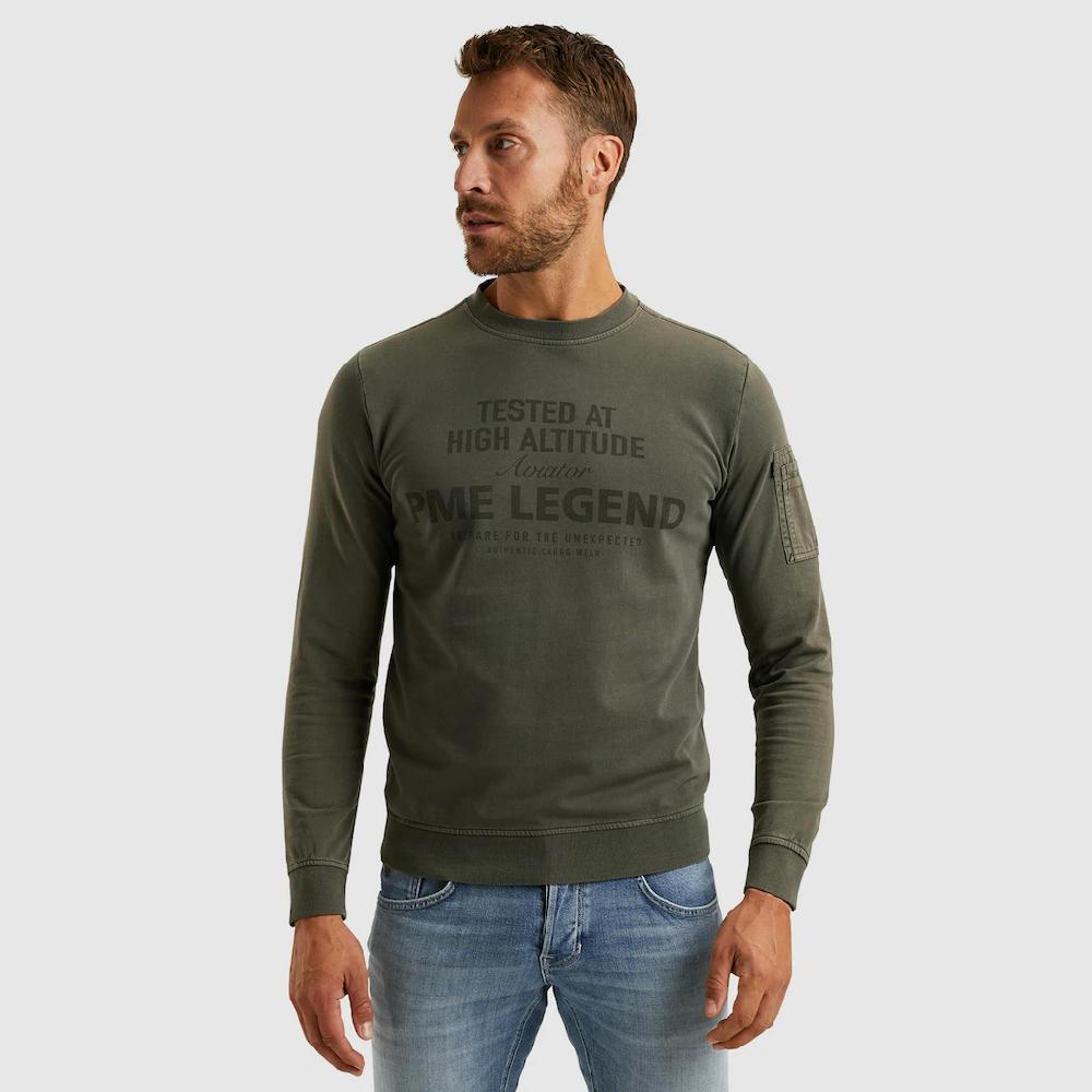 PME LEGEND Sweatshirt mit Logo Schriftzug ▷ bestellen