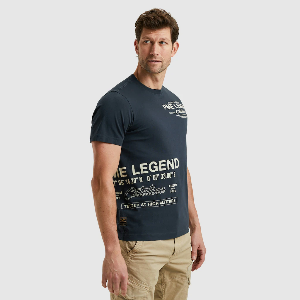 PME LEGEND T-Shirt Mit All-Over Print