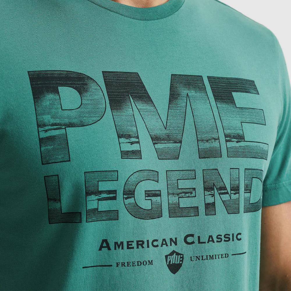 PME LEGEND T-Shirt Mit Logo Schriftzug