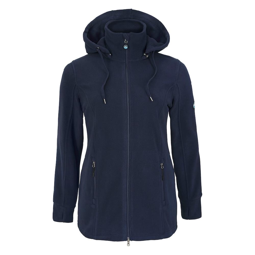 Polarino Fleecejacke Mit Kapuze Für Kalte Tage Aus Fleece Sportlicher Stil Atmungsaktiv