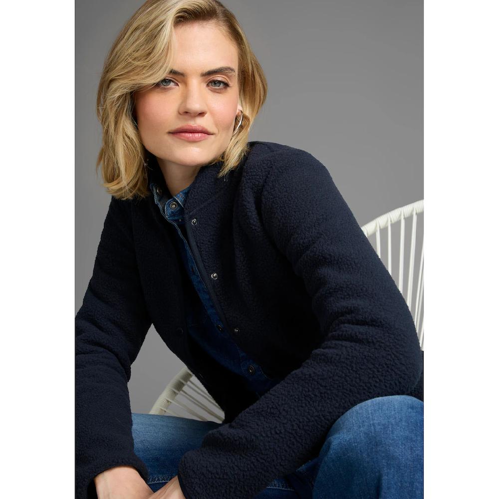 Polarino Fleecejacke Ohne Kapuze Aus Fleece Atmungsaktiv Schnell Trocknend