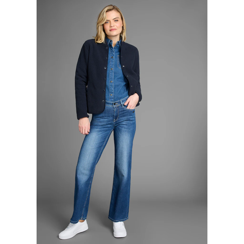 Polarino Fleecejacke Ohne Kapuze Aus Fleece Atmungsaktiv Schnell Trocknend