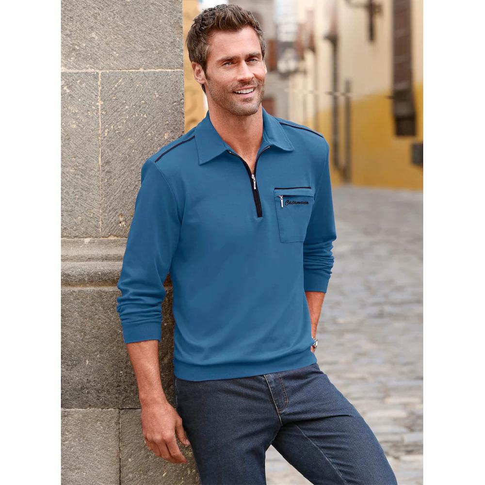 Poloshirt »Langarm-Poloshirt« ▷ bestellen