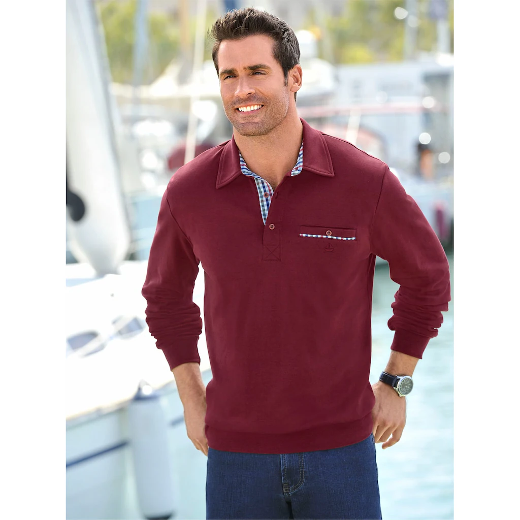 Poloshirt »Langarm-Shirt« ▷ bestellen