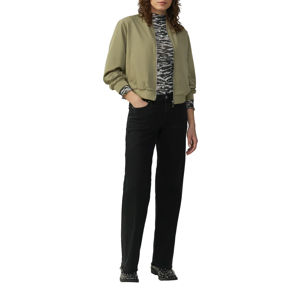 QS Blouson Mit Rippbündchen
