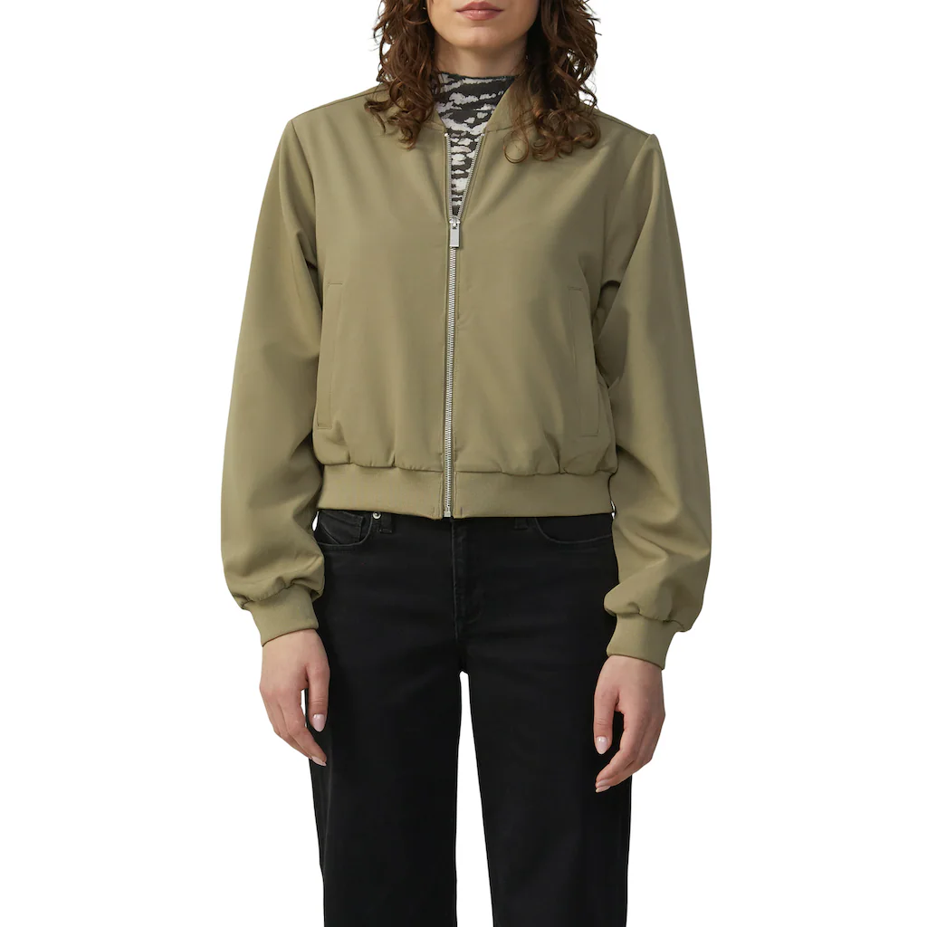 QS Blouson mit Rippbündchen