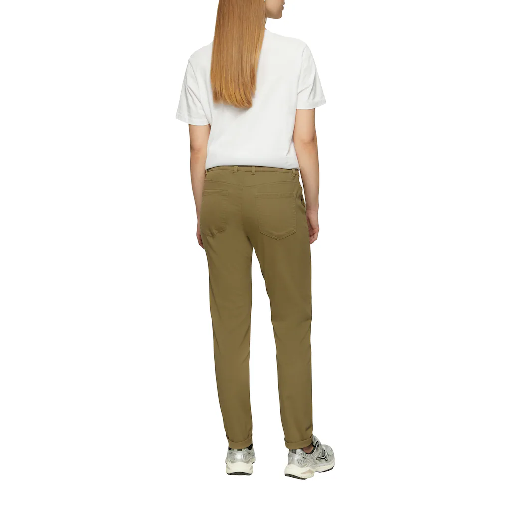 QS Chinohose Aus Baumwollstretch