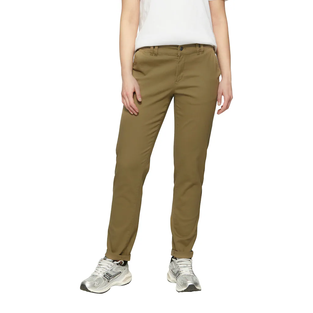 QS Chinohose aus Baumwollstretch