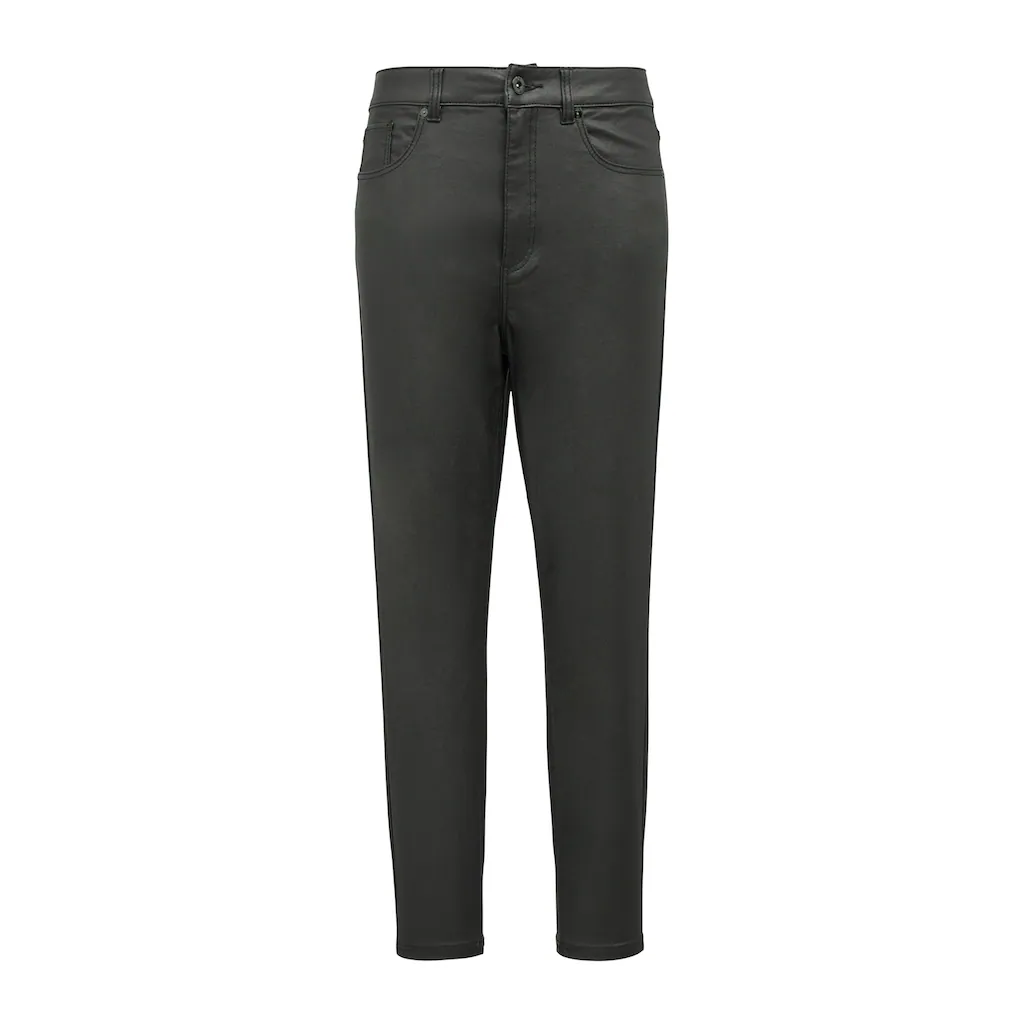 QS Lederimitathose »SADIE« Mit Taschen