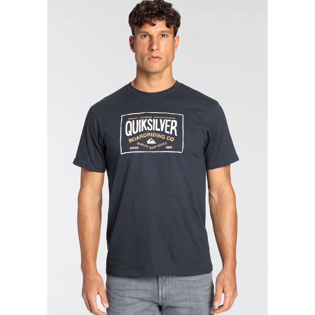 Quiksilver T-Shirt »CLOUD UNDER PACK SHORT SLEEVE TEE YM« (Packung 2 Tlg. 2) Im Doppelpack
