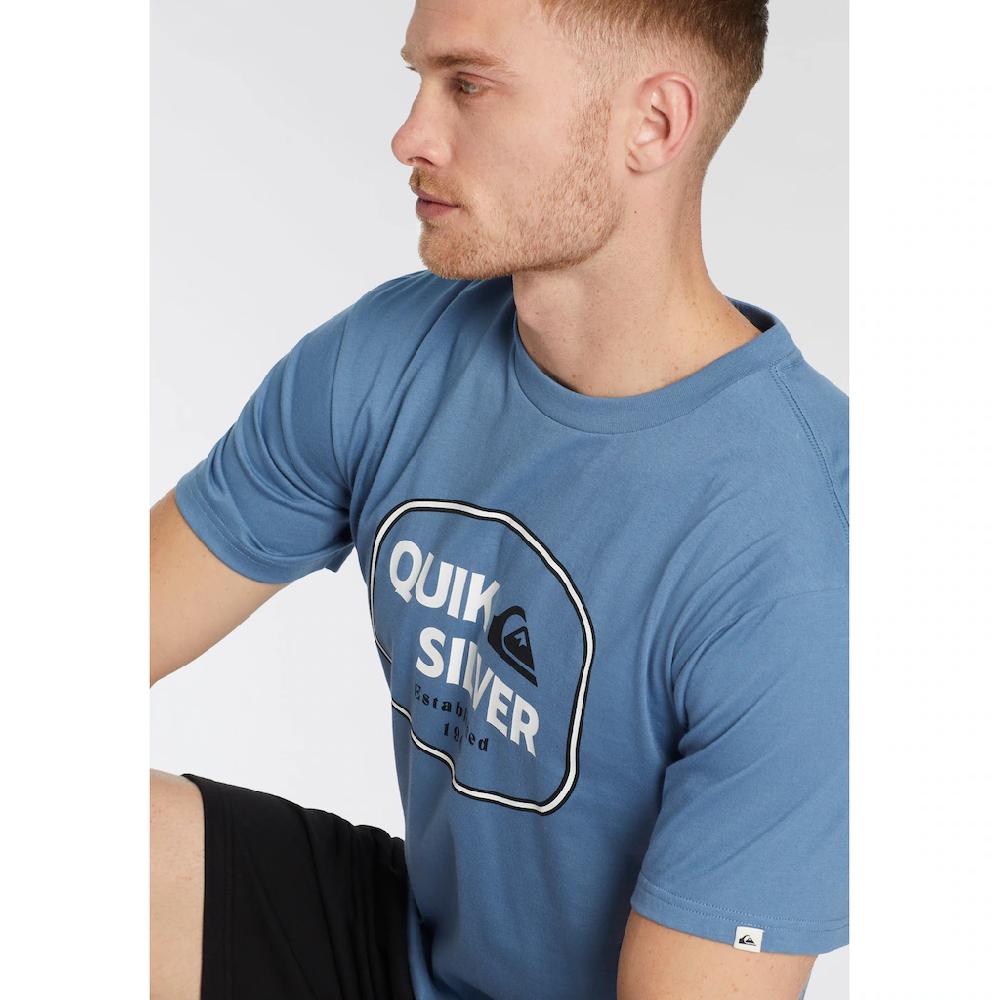 Quiksilver T-Shirt »JUST FRAMED LOCKUP SHORT SLEEVE PACK YM« (2 Tlg.) Doppelpack T-Shirt Mit Print 2 Stk