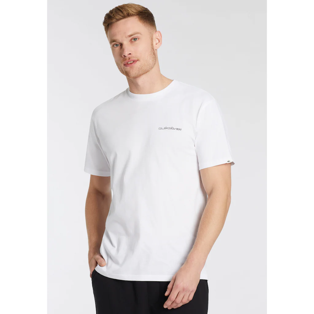 Quiksilver T-Shirt »OMNI QS SHORT SLEEVE TEE PACK3 YM« (Spar-Set 3 Tlg.) Basic T-Shirt Mit Logo