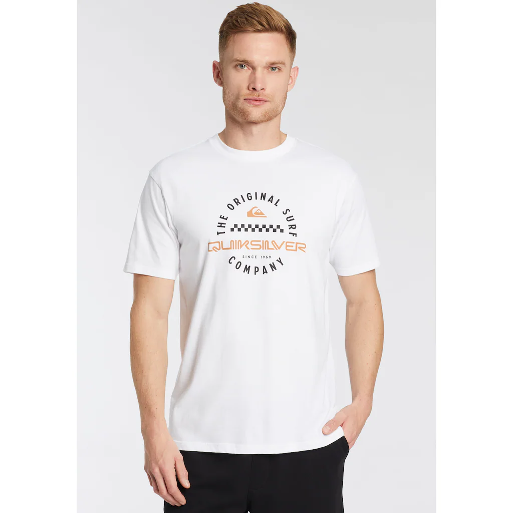 Quiksilver T-Shirt »POST IT ROKELIA SHORT SLEEVE PACK YM« (2 Tlg.) Doppelpack T-Shirt Mit Print