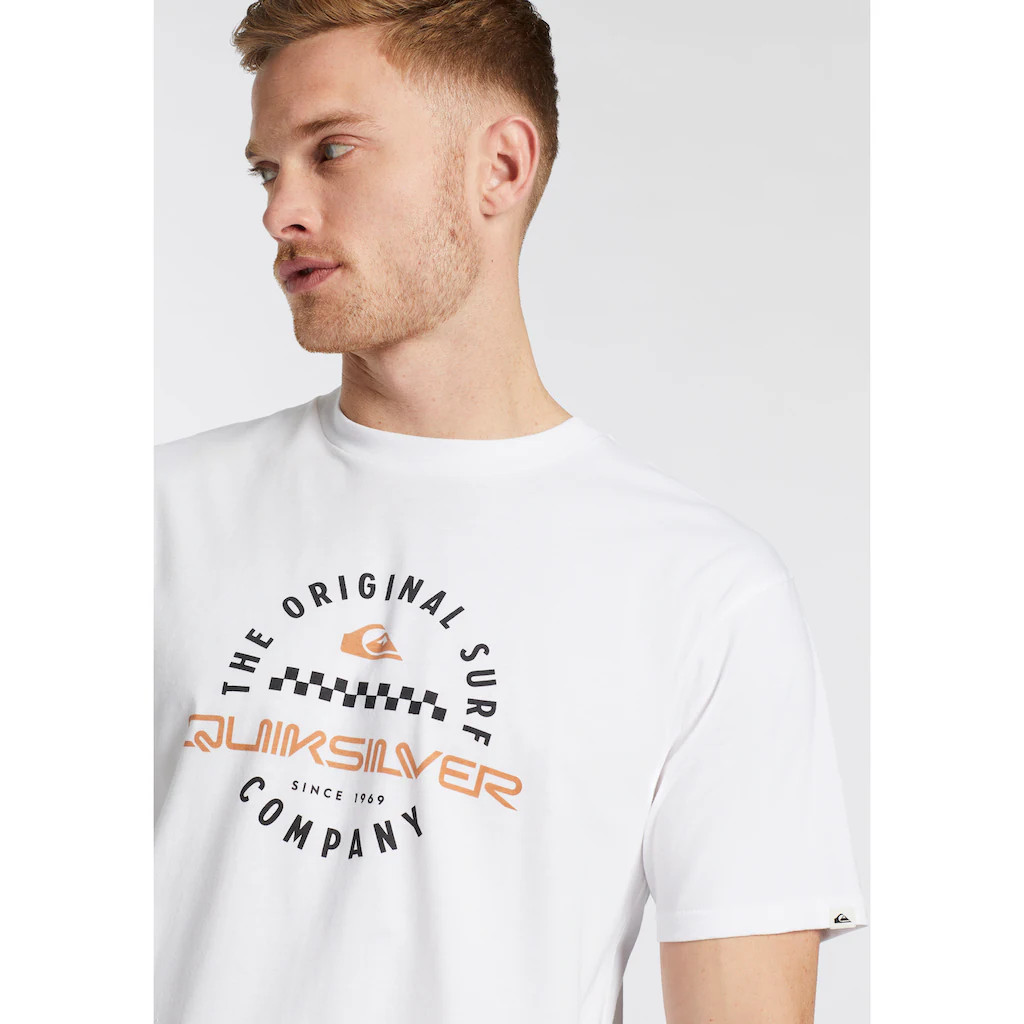 Quiksilver T-Shirt »POST IT ROKELIA SHORT SLEEVE PACK YM« (2 Tlg.) Doppelpack T-Shirt Mit Print