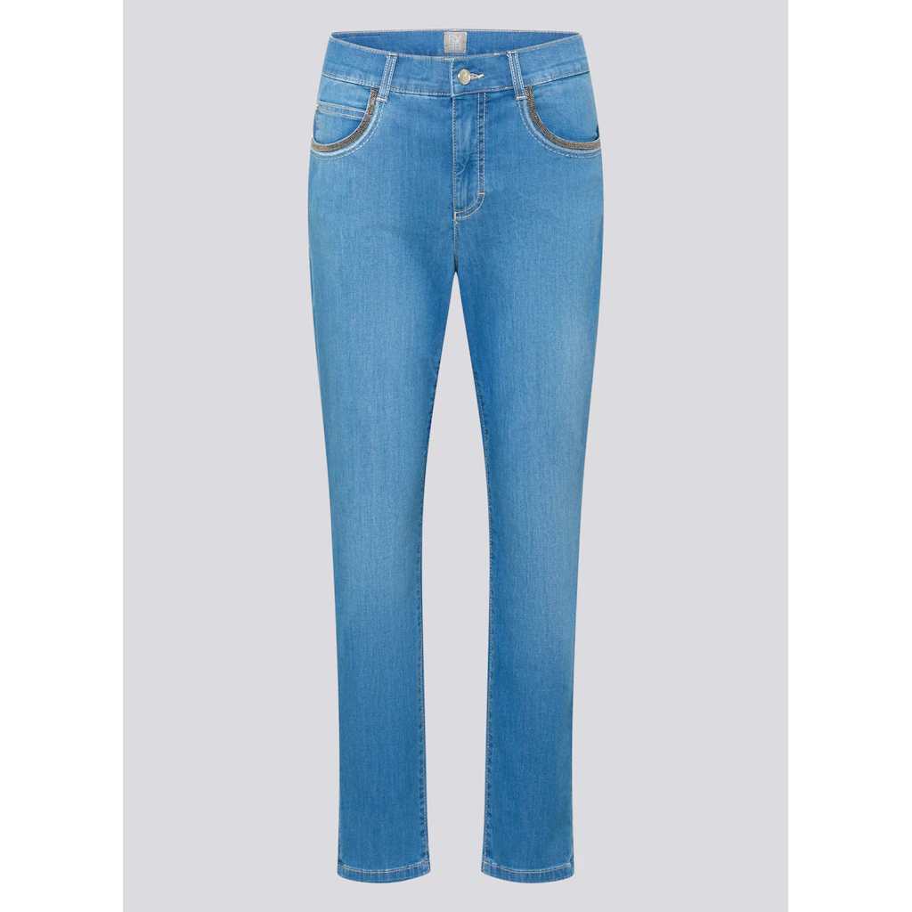 Rabe Jerseyhose »Rabe Sunny Jeans Mit Geschmückten Taschen«