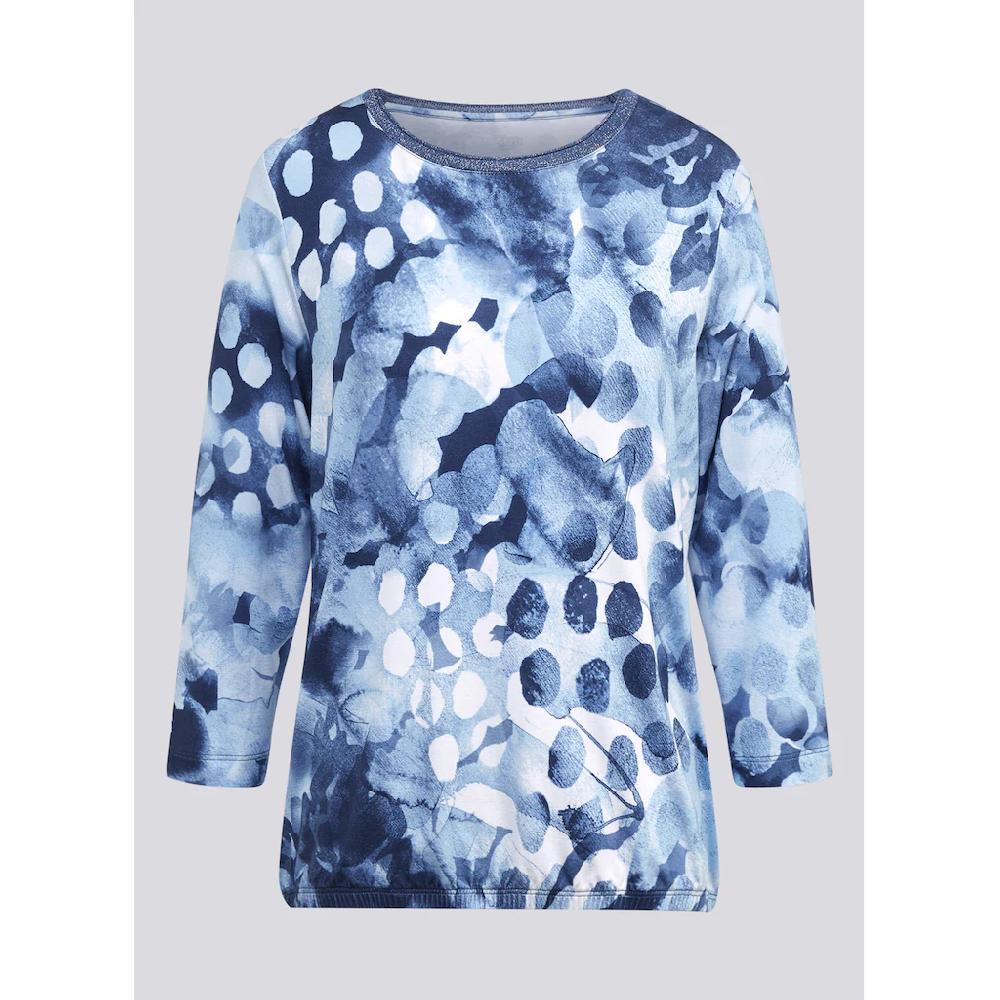 Rabe Print-Shirt »Rabe 3/4-Arm-Shirt Mit Aquarell-Muster«