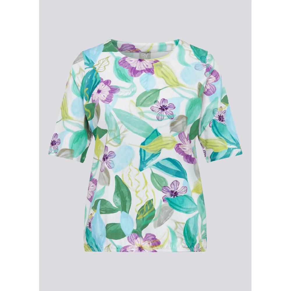 Rabe Print-Shirt »Rabe Blumiges Shirt Mit Tropischem Flair«