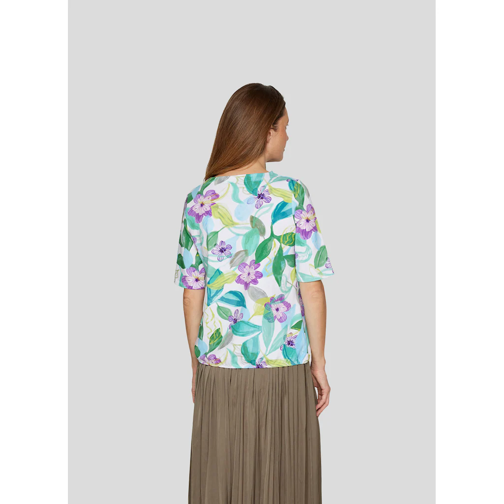 Rabe Print-Shirt »Rabe Blumiges Shirt Mit Tropischem Flair«