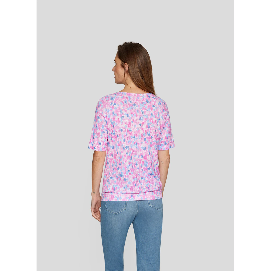 Rabe Print-Shirt »Rabe Farbenfrohes Shirt Mit Aquarell-Print«
