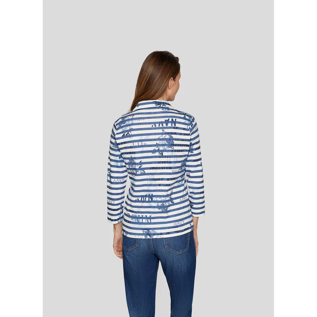 Rabe Print-Shirt »Rabe Maritimes Poloshirt Mit Details«