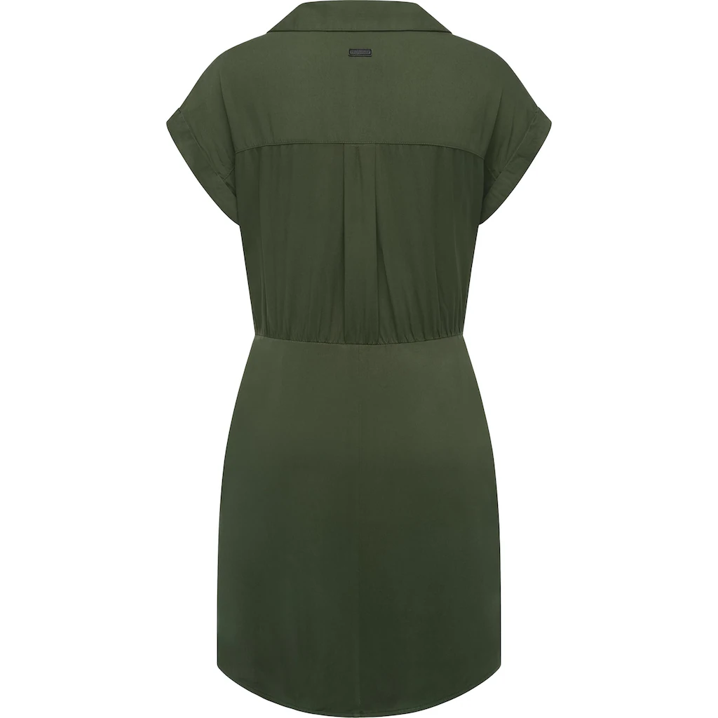 Ragwear Blusenkleid »Bahaya« Stylisches Damen Sommerkleid Mit Bindeband