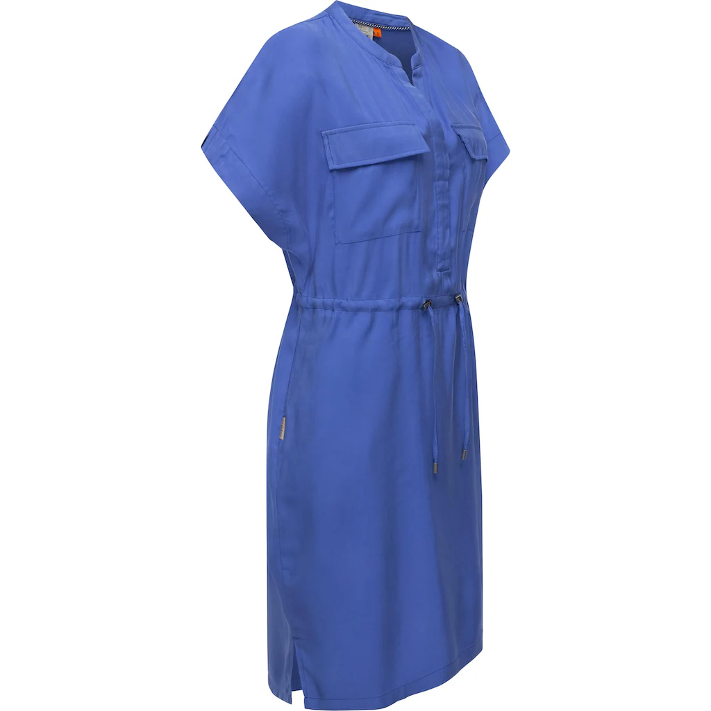 Ragwear Blusenkleid »Roisa« Stylisches Sommerkleid Mit Bindeband