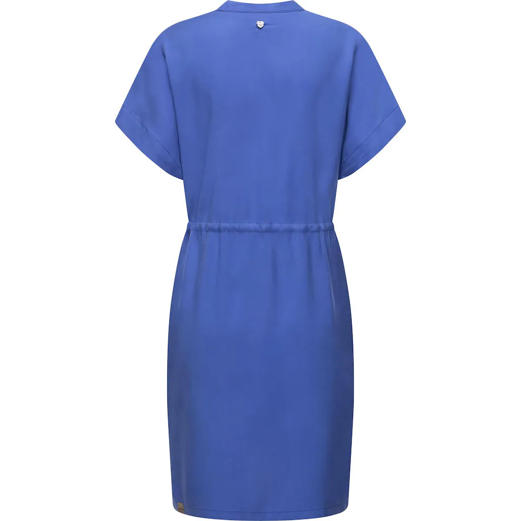 Ragwear Blusenkleid »Roisa« Stylisches Sommerkleid Mit Bindeband