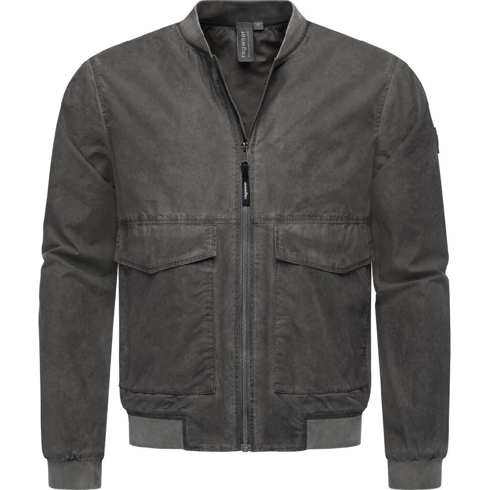 Ragwear Bomberjacke »Daq« ohne Kapuze lässige Herren Jacke kurz mit Rippstrickbündchen ▷ für