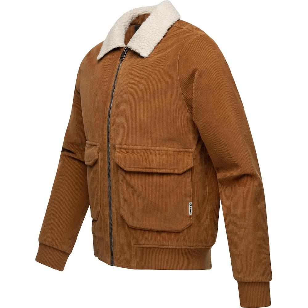 Ragwear Cordjacke »Aviss« Ohne Kapuze Wasserdichte Herren Übergangsjacke Aus Kord ▷ Für