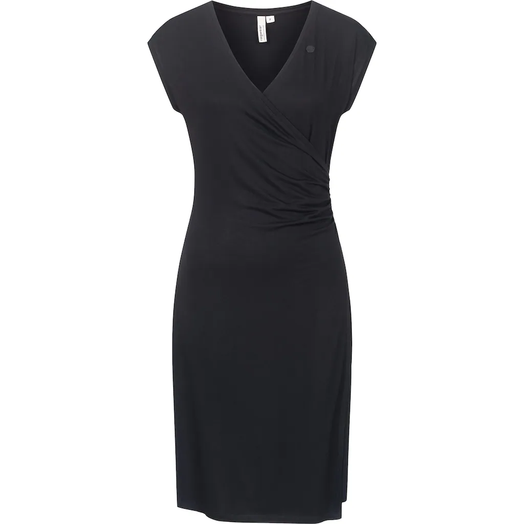 Ragwear Etuikleid »Crupi« figurbetontes Sommerkleid mit Raffung an der Taille