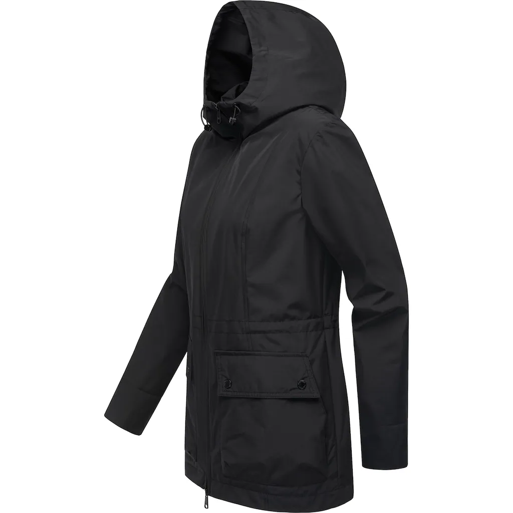 Ragwear Funktionsjacke »Monadetta A« Mit Kapuze Wasserdichte Und Atmungsaktive Übergangsjacke Mit Kapuze