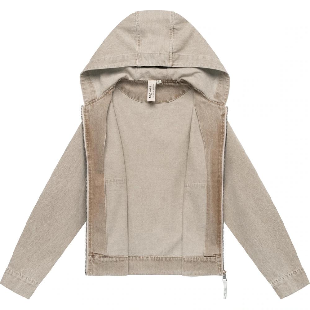 Ragwear Jeansjacke »Lerris Denim« Mit Kapuze Leichte Übergangsjacke In Denim-Optik Mit Kapuze