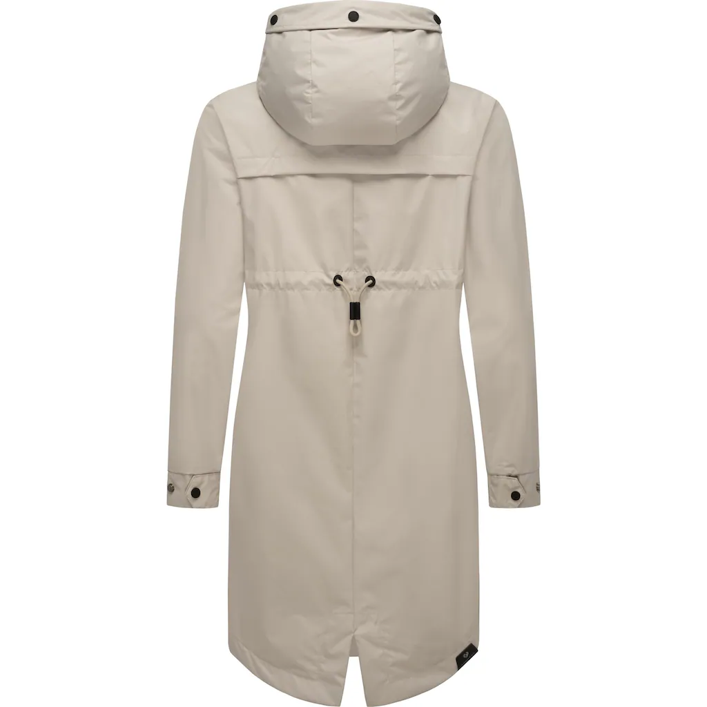 Ragwear Jerseymantel »Rejany« Wasserdichter Damen Parka Für Die Übergangszeit