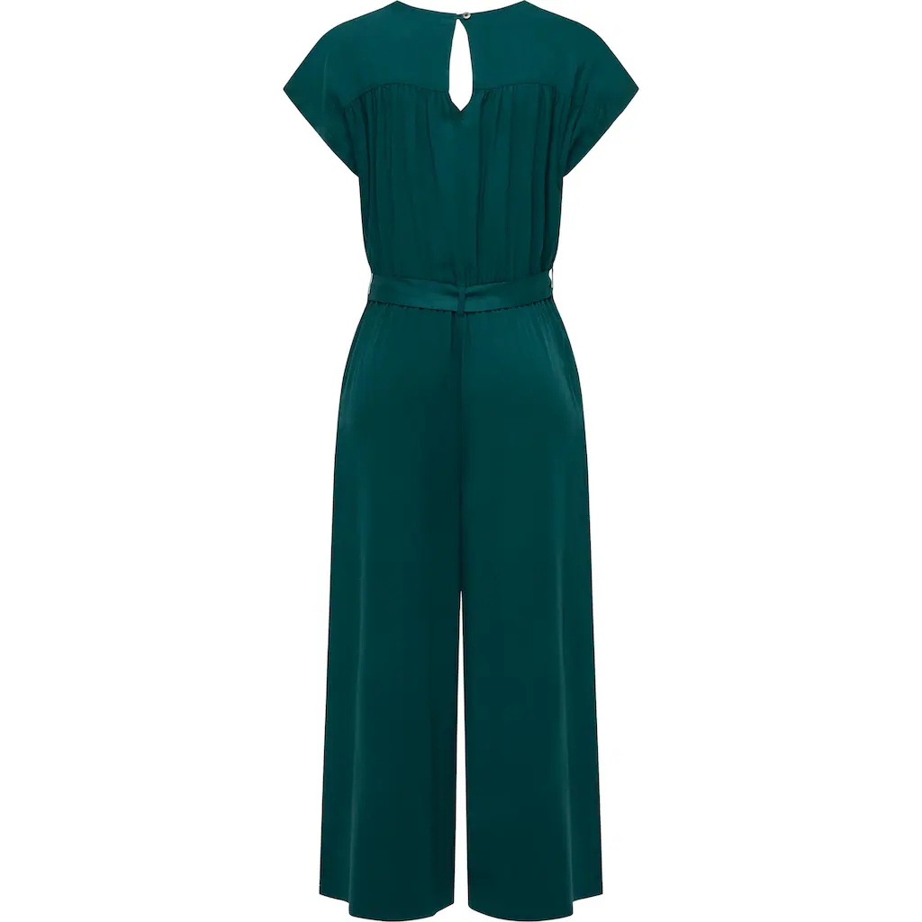 Ragwear Jumpsuit »Glina« Langer Damen Overall Mit Bindegürtel An Der Taille