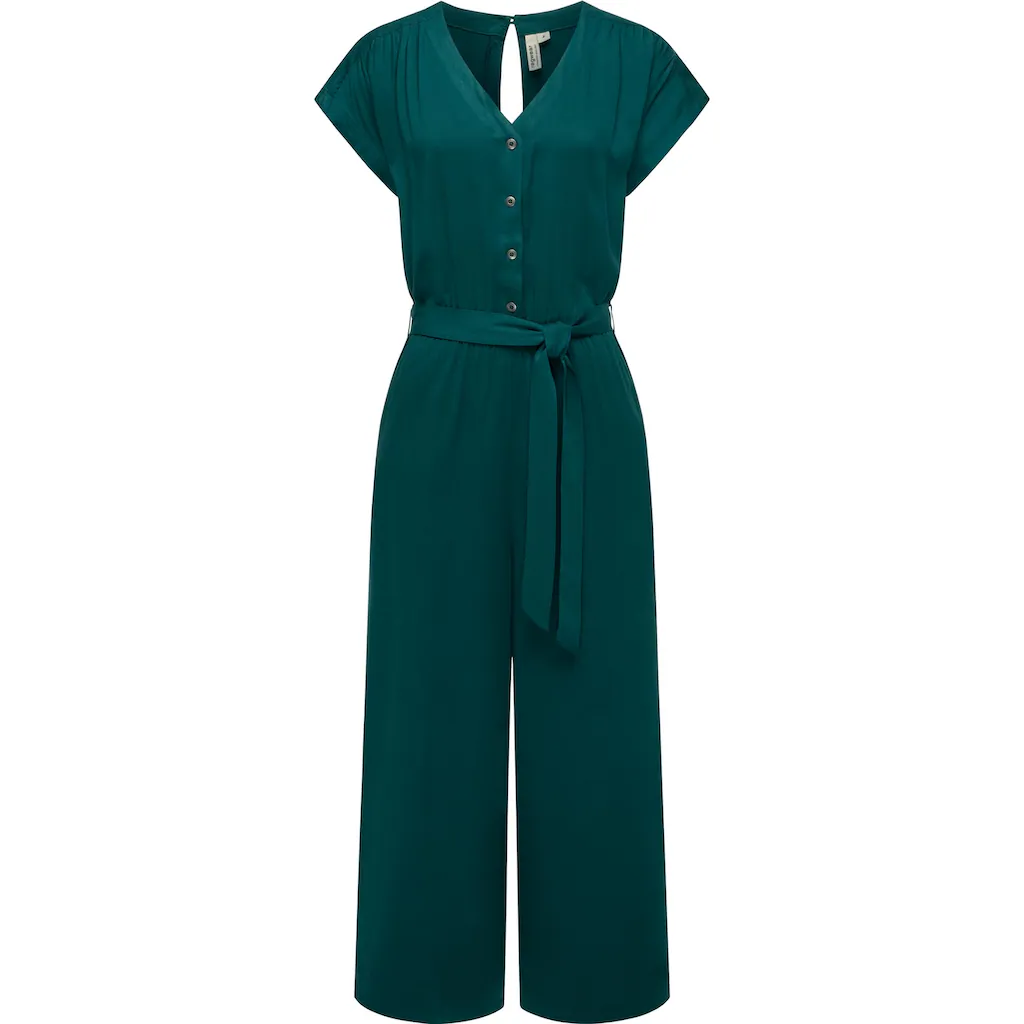 Ragwear Jumpsuit »Glina« Langer Damen Overall mit Bindegürtel an der Taille