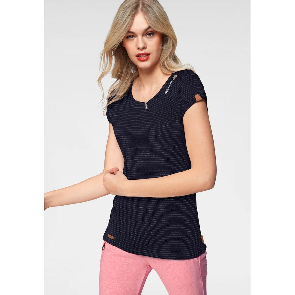 Ragwear Kurzarmshirt »MINT STRIPES O« im Streifen-Ringel-Design