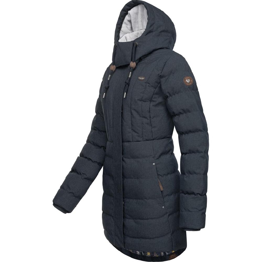 Ragwear Kurzmantel »Ashanta« Wasserdichter Winterparka Mit Gefütterter Kapuze