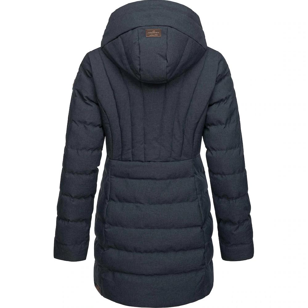 Ragwear Kurzmantel »Ashanta« Wasserdichter Winterparka Mit Gefütterter Kapuze