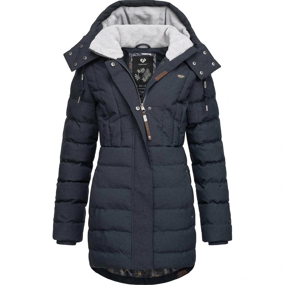 Ragwear Kurzmantel »Ashanta« Wasserdichter Winterparka mit gefütterter Kapuze