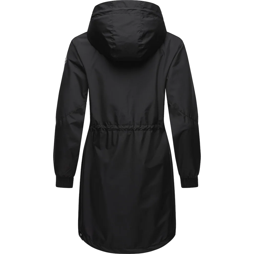 Ragwear Kurzmantel »Bronja II« Wasserdichter Übergangsmantel Mit Mesh-Innenfutter