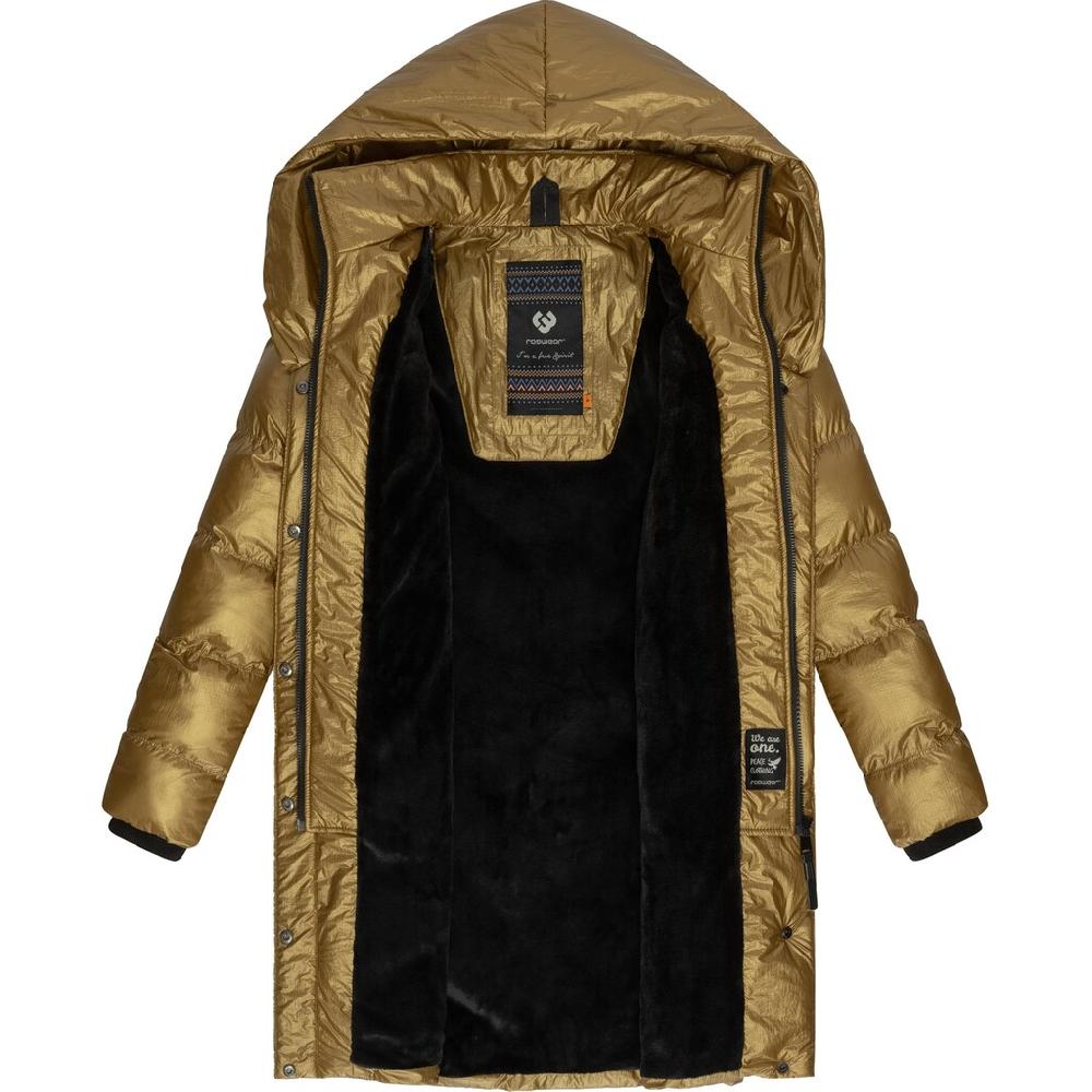 Ragwear Kurzmantel »Natalka Bling« Damen Wintermantel In Schimmernder Optik