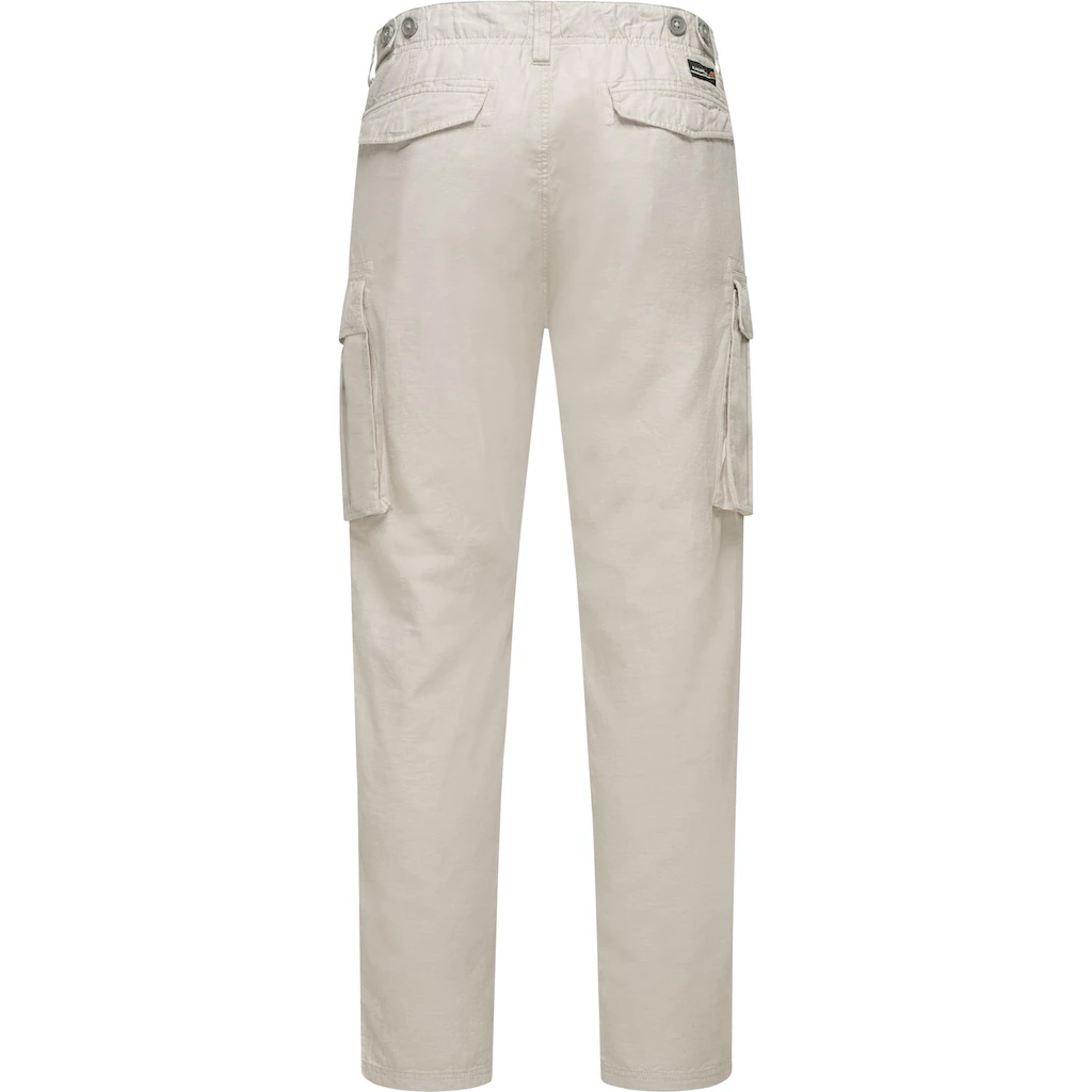 Ragwear Leinenhose »Merly Long Linen« (1 Tlg.) Modische Lange Cargo-Hose
