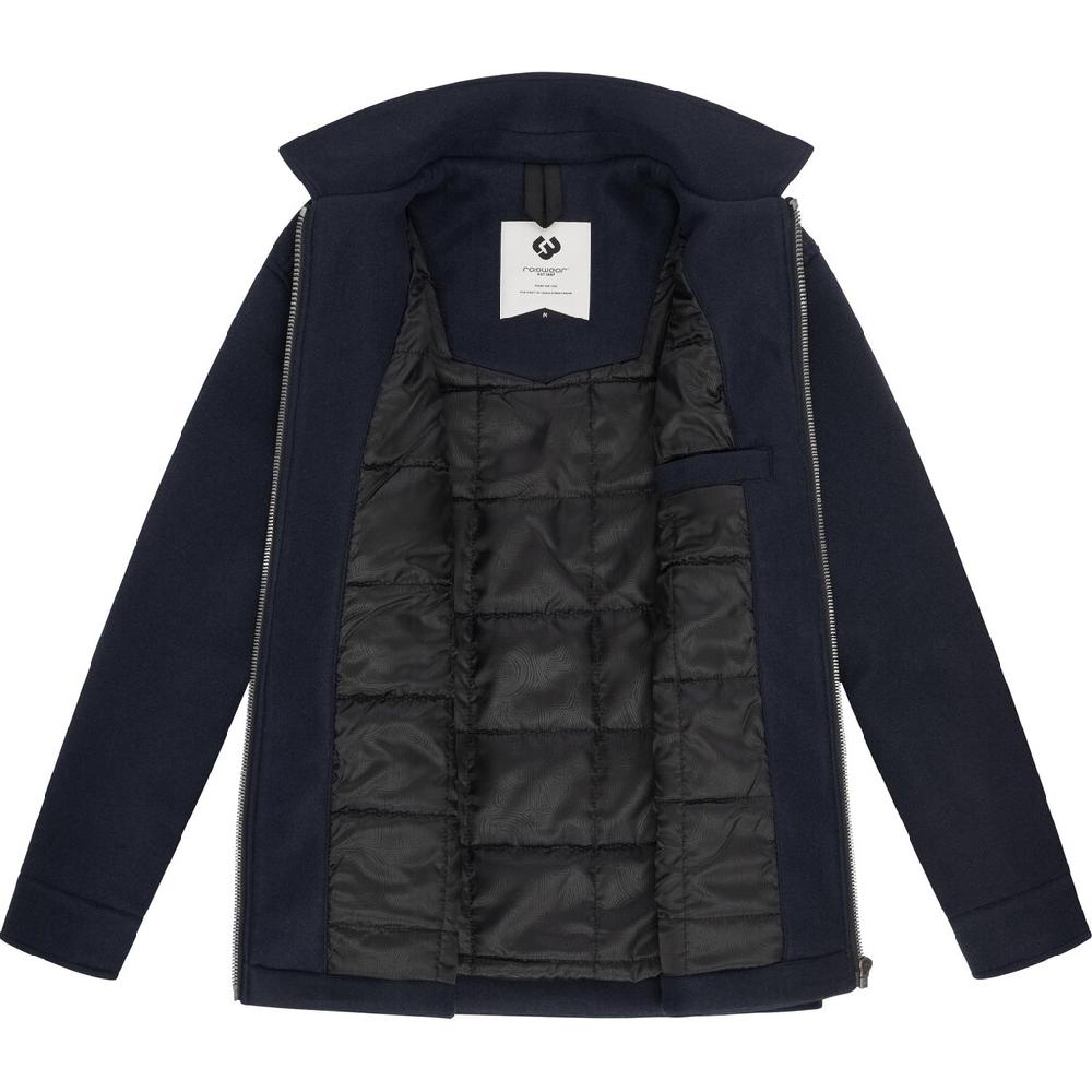 Ragwear Outdoorjacke »Azzte Felt« Ohne Kapuze Stylische Herren Hemdjacke In Woll-Optik