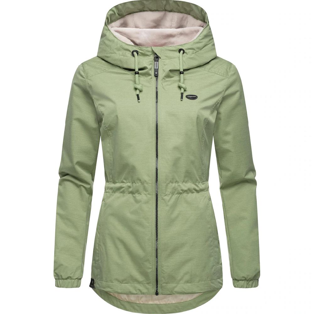 Ragwear Outdoorjacke »Dankka Tech« mit Kapuze Stylische Damen Übergangsjacke aus wasserdichtem Material