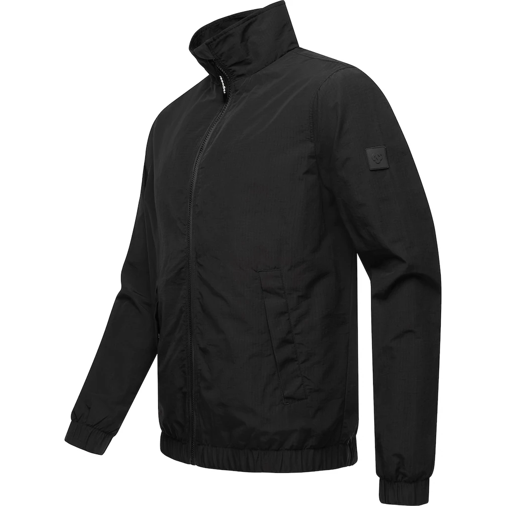 Ragwear Outdoorjacke »Holdeon« Ohne Kapuze Stylische Herren Übergangsjacke Aus Ripstop-Material