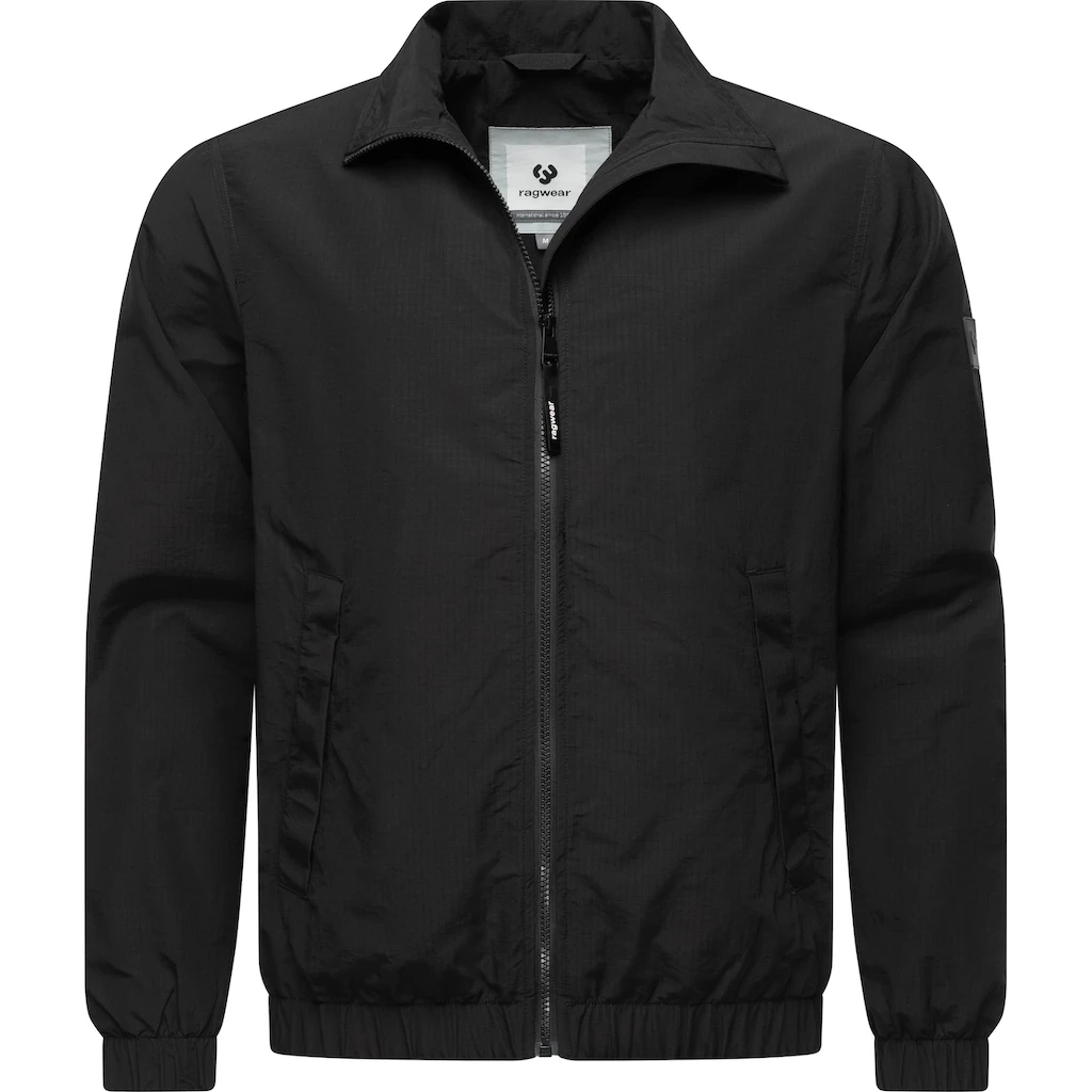 Ragwear Outdoorjacke »Holdeon« ohne Kapuze Stylische Herren Übergangsjacke aus Ripstop-Material