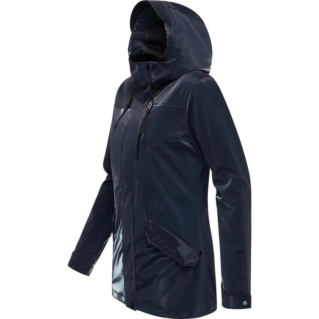 Ragwear Outdoorjacke »Meast Rainy« Mit Kapuze Wasserdichte Übergangsjacke Mit Geschweißten Nähten